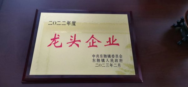 浙江铠甲汽车零部件有限公司获得龙头企业